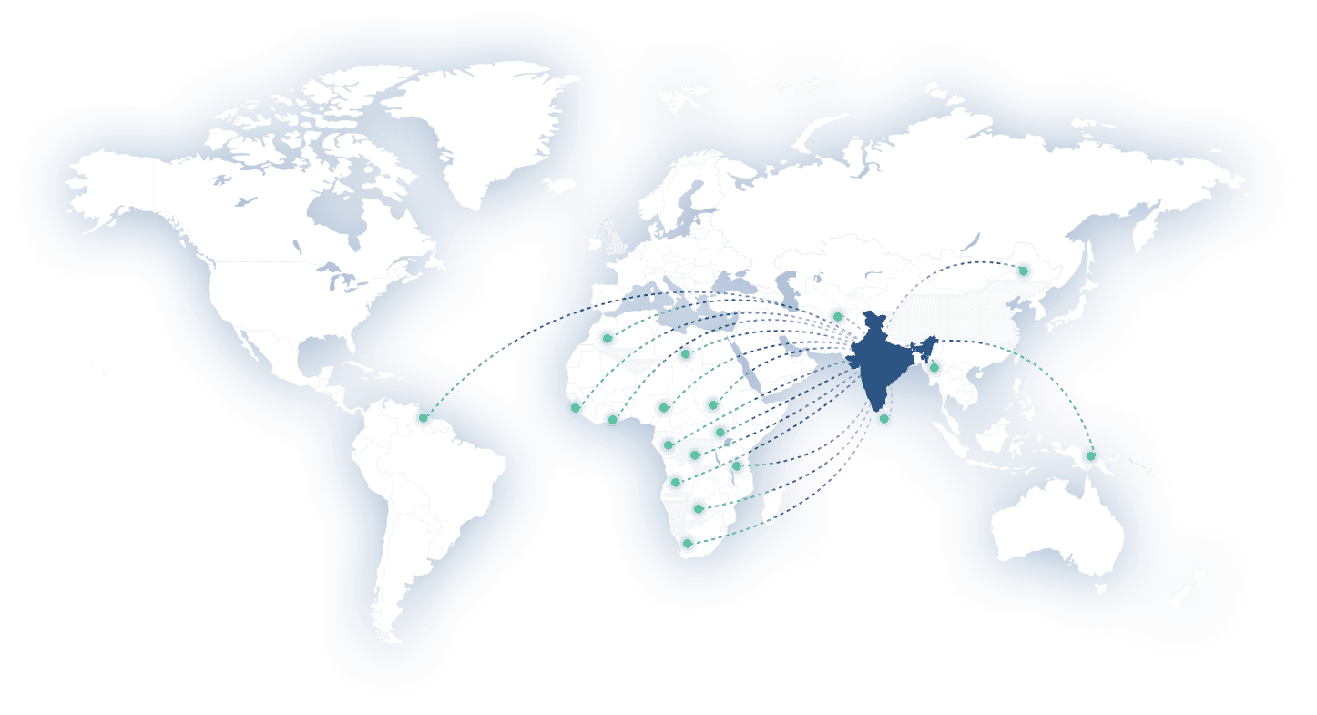 Torque Pharma global presence map