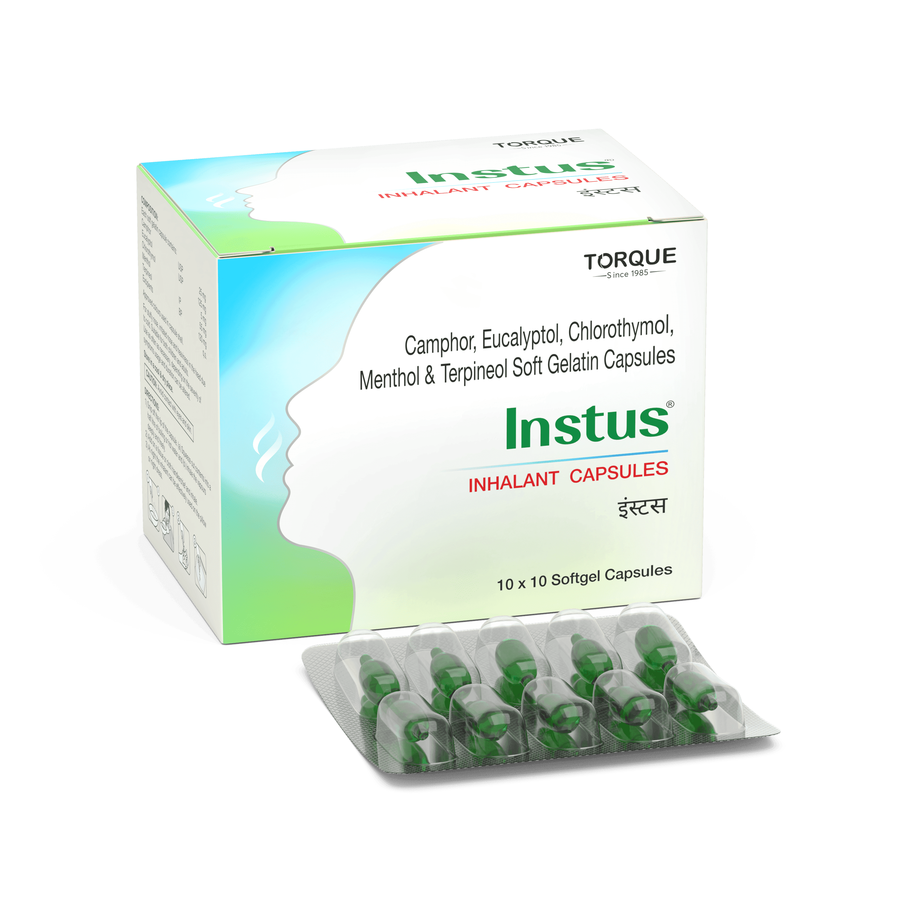 INSTUS INHALANT SG CAPSULES (10X10)
