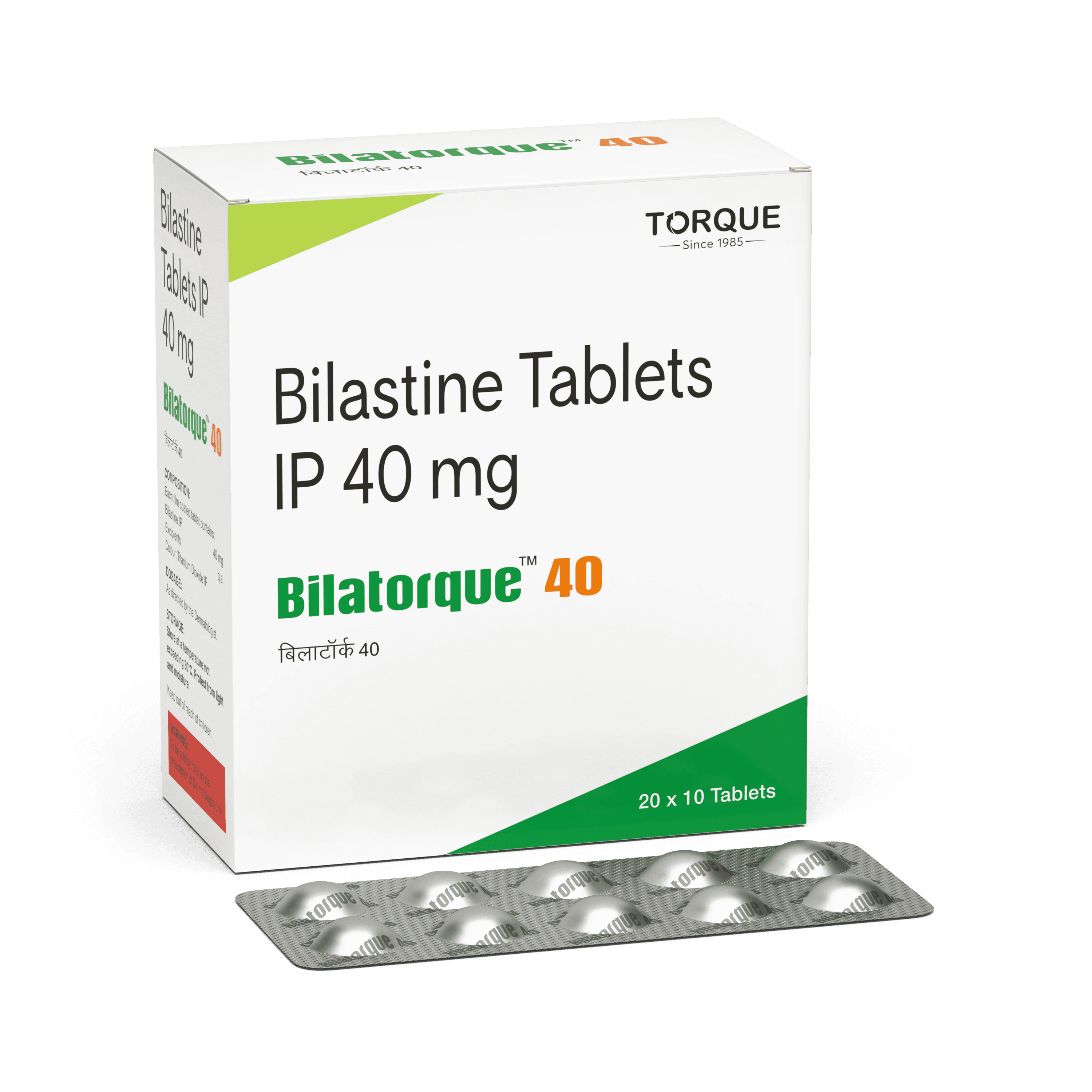 BILATORQUE 40 TABLETS