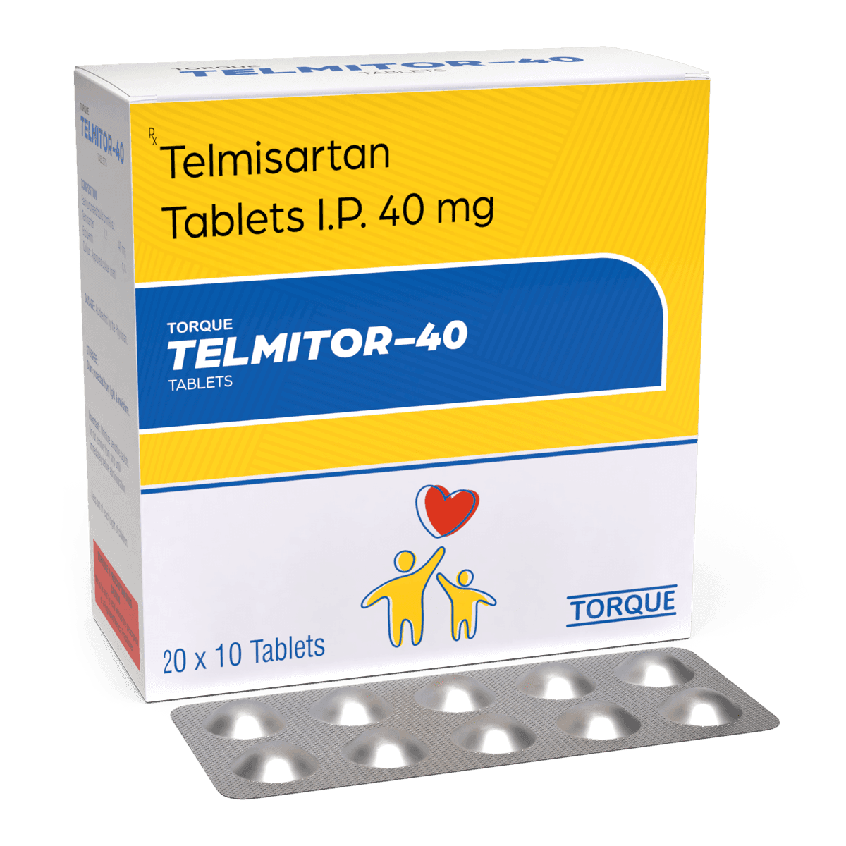 TELMITOR 40 TABLETS